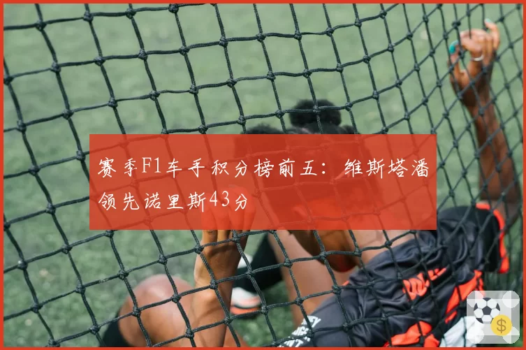 赛季F1车手积分榜前五：维斯塔潘领先诺里斯43分